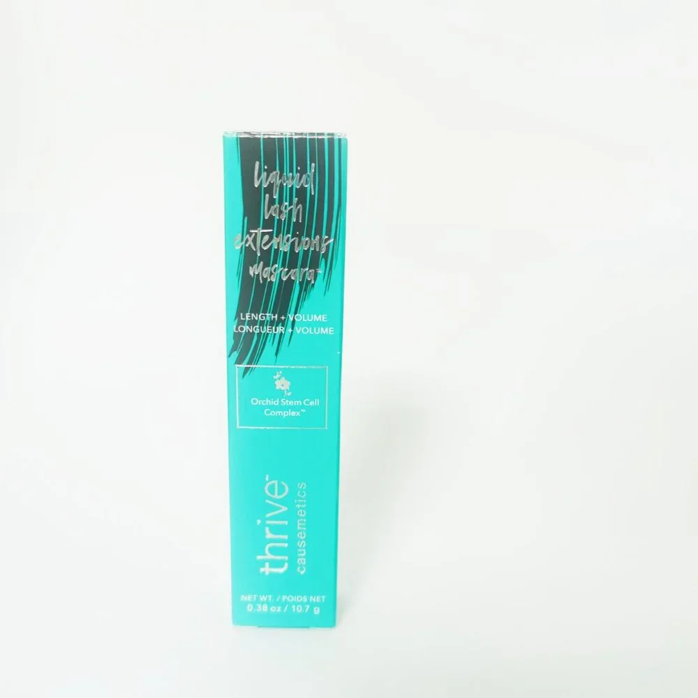 1pc Mascara Thrive Causemetics Black Liquid lash Extensions Brynn Full Size New